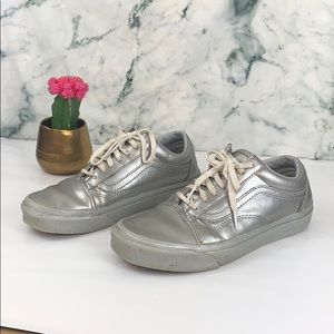 VANS | Metallic Women’s Sneakers Lo Cut
